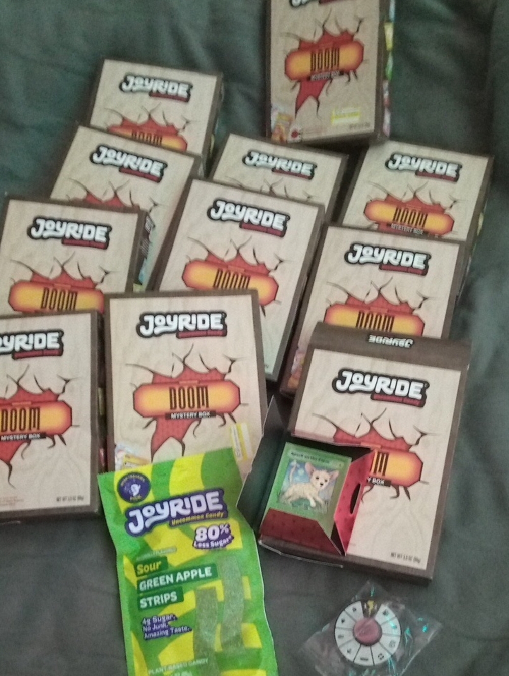 Joyride Doom Mystery Box Candy - Brown & Orange Packaging (Lot)